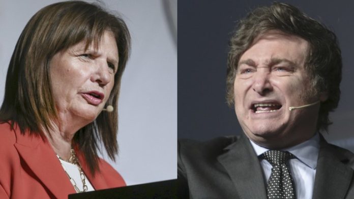 Bullrich y Milei salieron al cruce de la CGT.