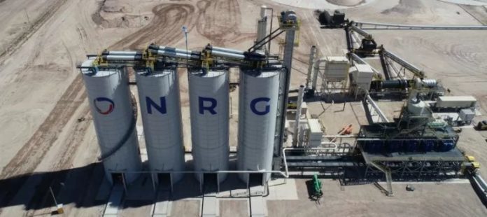 Uno de los silos de la empresa NGR