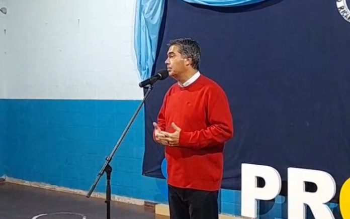 Jorge Capitanich en la conferencia de prensa